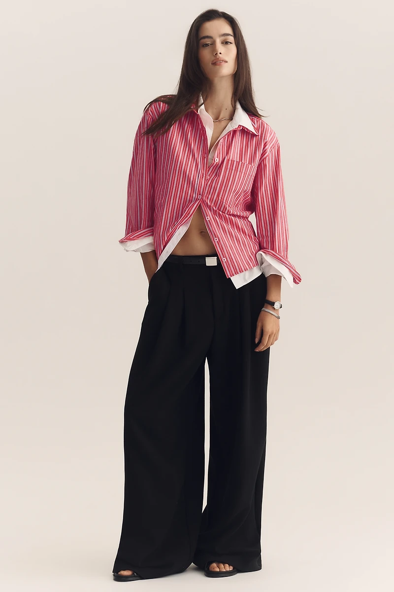 The Avery Low-Rise Trousers by Maeve