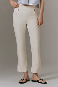 The Poppy Kick-Flare Pull-On Pants by Maeve
