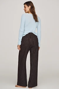 Colette Linen Stretch Wide Leg Pants by Maeve