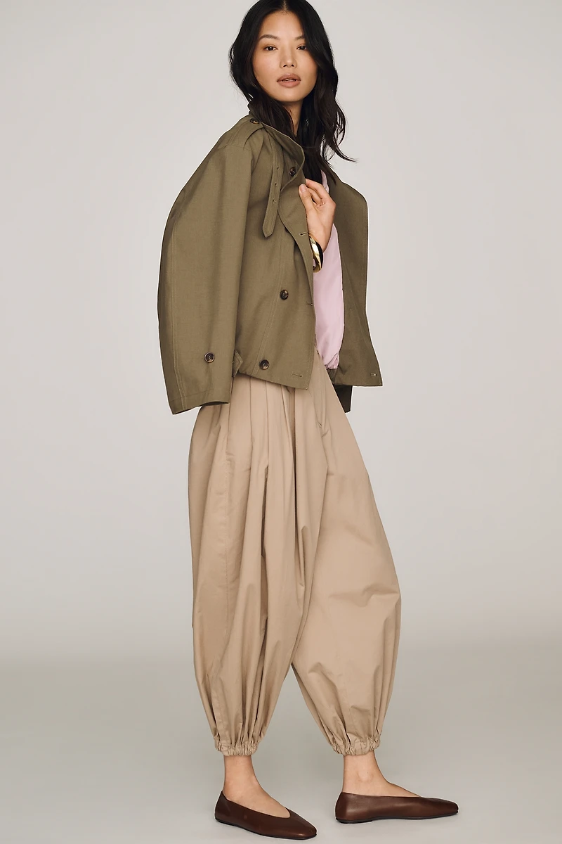 Derek Lam 10 Crosby Kendall Pleated Balloon Pants