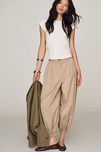 Derek Lam 10 Crosby Kendall Pleated Balloon Pants