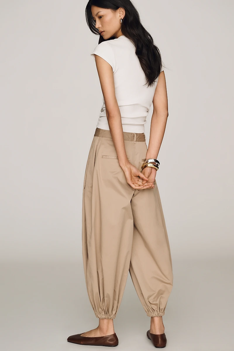 Derek Lam 10 Crosby Kendall Pleated Balloon Pants