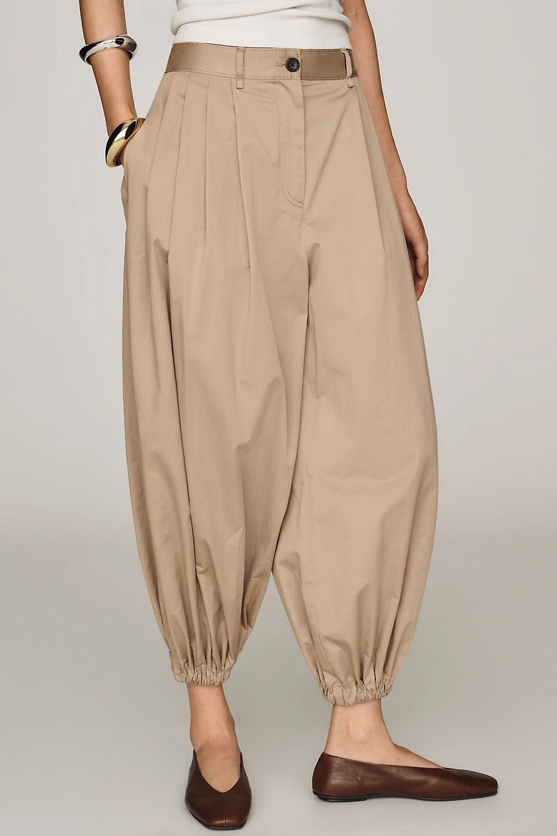 Derek Lam 10 Crosby Kendall Pleated Balloon Pants
