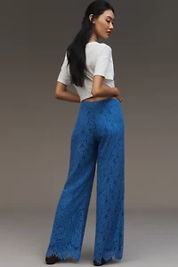 Especia Cornflower Lace Pants
