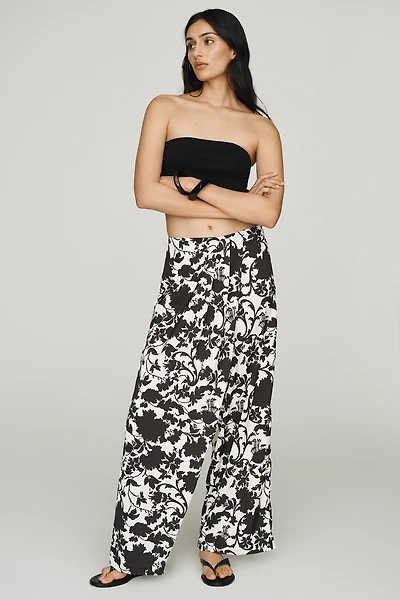 Especia Wrap-Front Pants