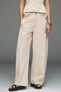Maeve Curve Puddle Pants