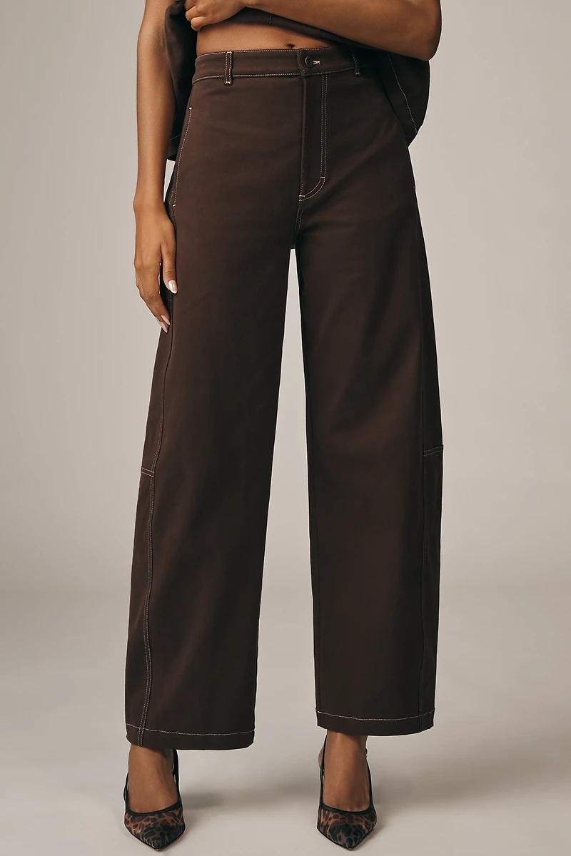 Maeve Curve Puddle Pants