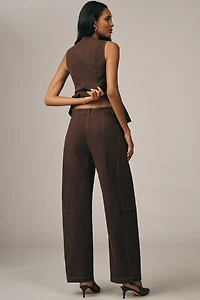 Maeve Curve Puddle Pants