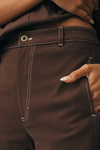Maeve Curve Puddle Pants