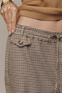 The Brooklin Tie-Front Menswear Pull-On Pants by Maeve