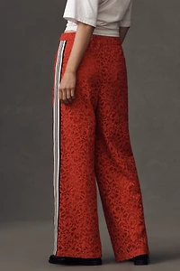 The Brooklin Lace Pull-On Track Pants by Maeve