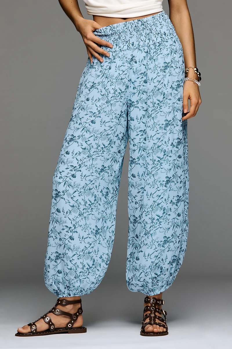 By Anthropologie Printed Balloon Pants
