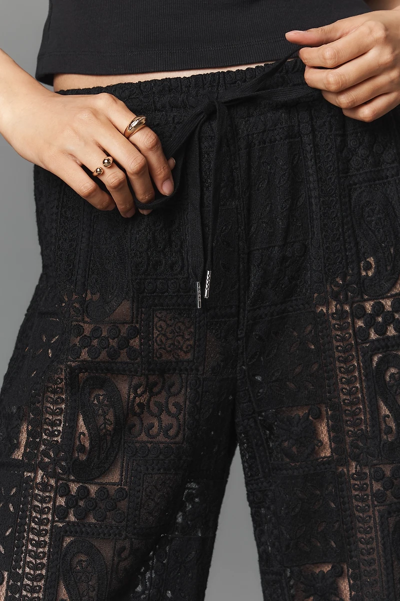 BLITHE Lace Pull-on Pants
