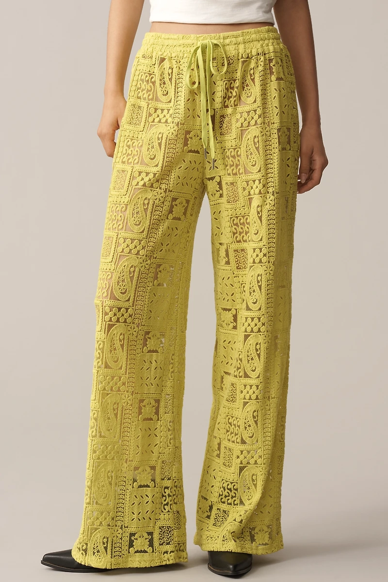 BLITHE Lace Pull-on Pants