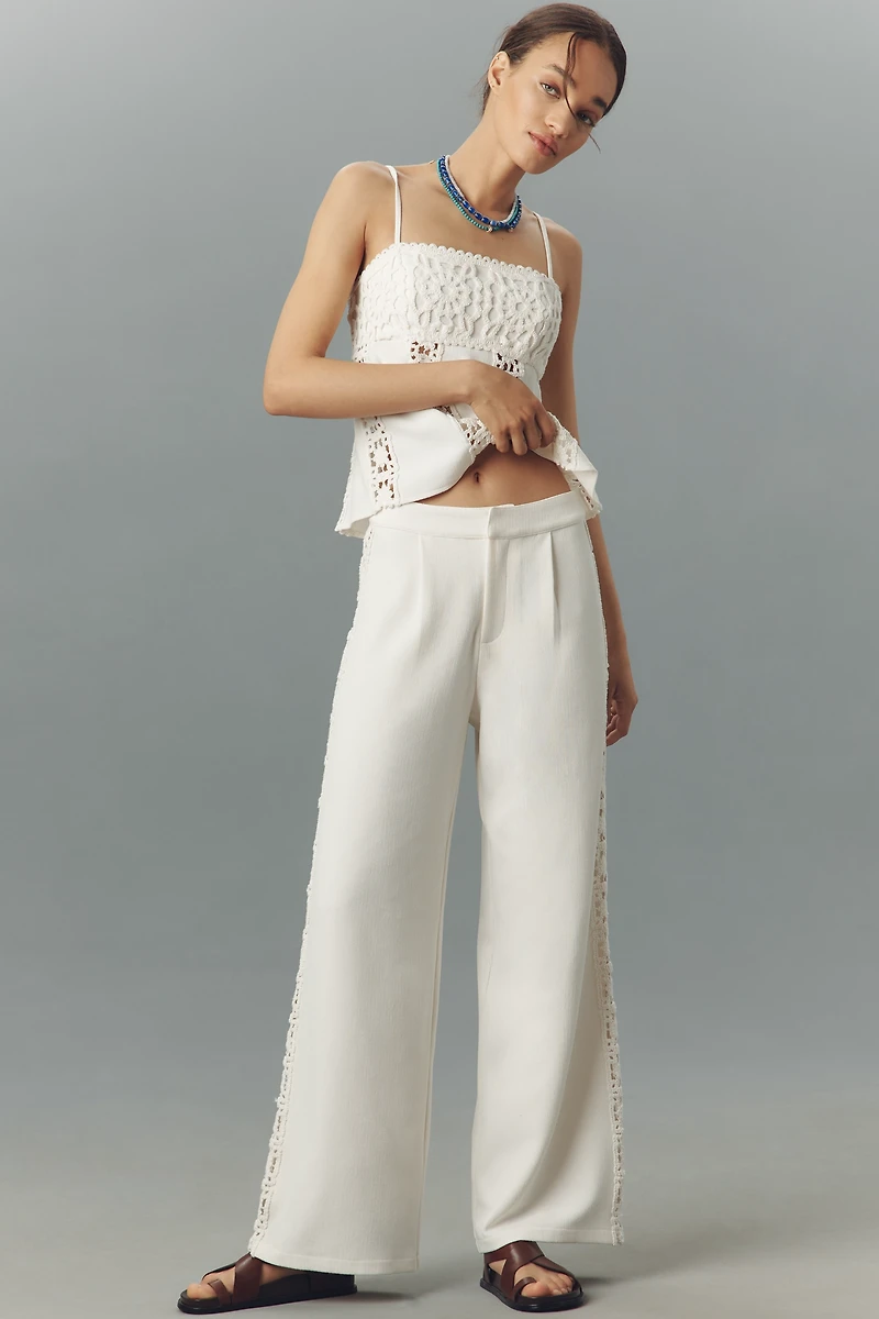 BLITHE Crochet Pants