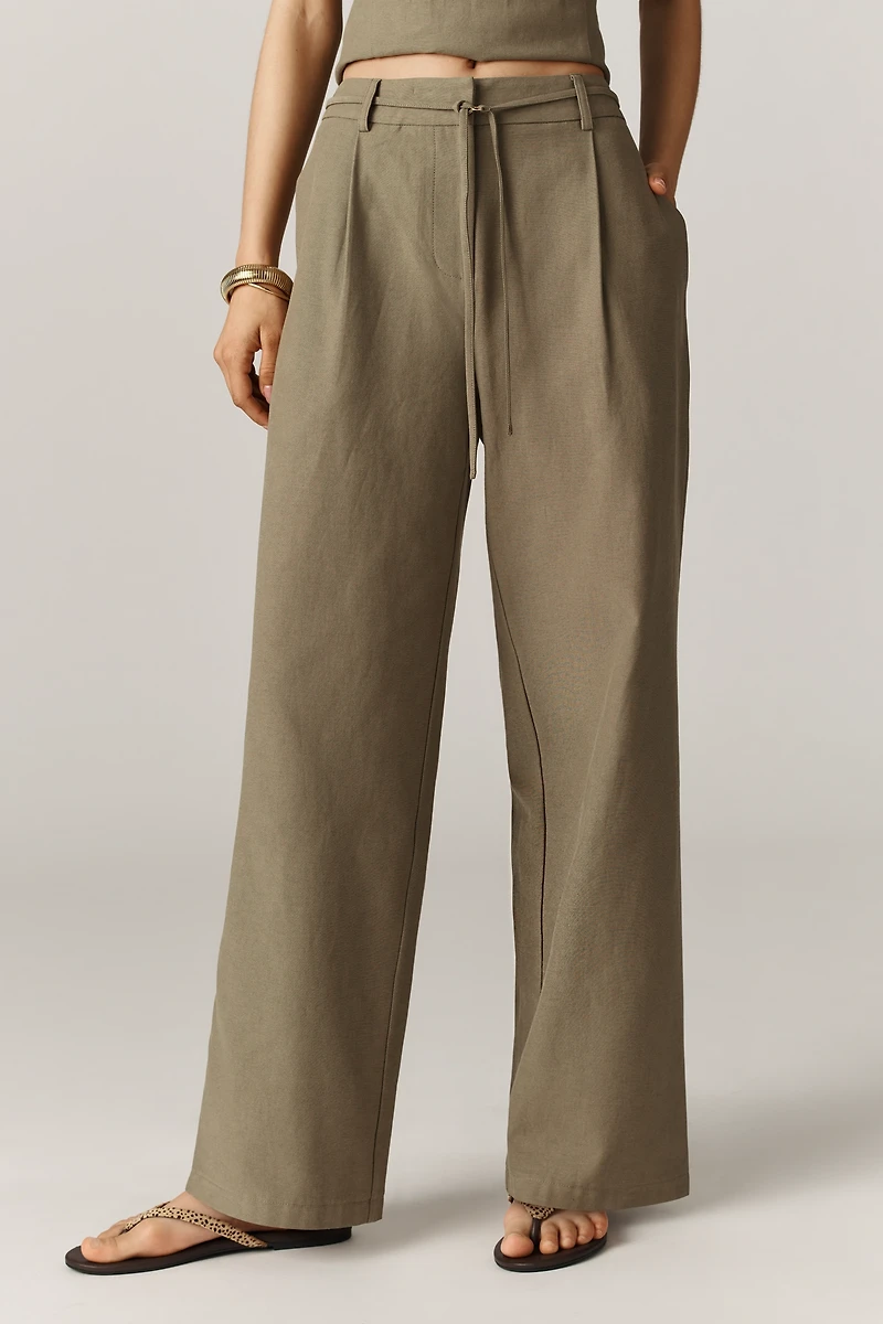 4th & Reckless Tally Trouser Pants