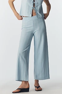 The Tiny Big Sister Striped Knit Pants