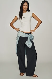 Pilcro Aero Wide Leg Cargo Pants