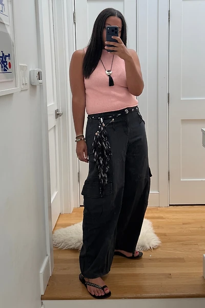 Pilcro Aero Wide-Leg Cargo Pants