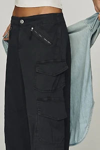 Pilcro Aero Wide Leg Cargo Pants