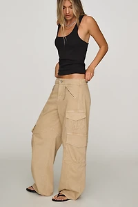 Pilcro Aero Wide-Leg Cargo Pants