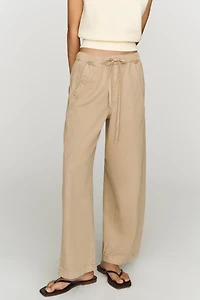 Pilcro Izzie Relaxed Full-Length Barrel Pants