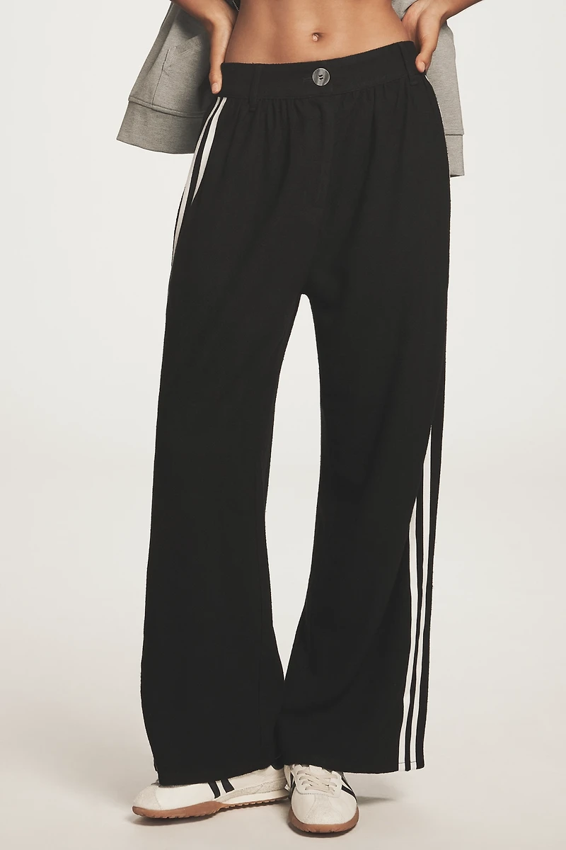 Fashion Brand Company Cotton Linen Track Pants