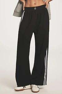 Fashion Brand Company Cotton Linen Track Pants