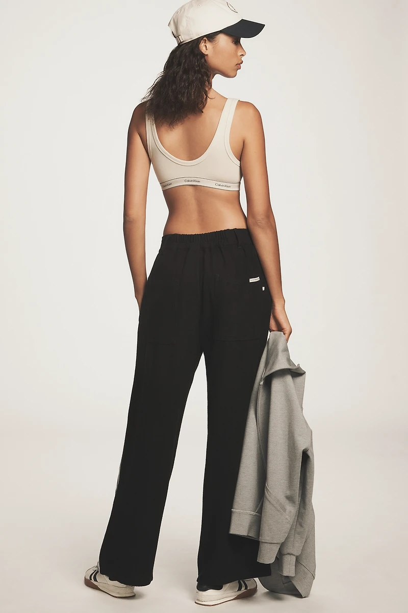 Fashion Brand Company Cotton Linen Track Pants