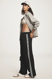 Fashion Brand Company Cotton Linen Track Pants