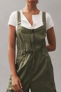 Pilcro Rosie Utility Wide-Leg Jumpsuit