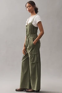 Pilcro Rosie Utility Wide-Leg Jumpsuit