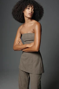 En Elly Strapless Twofer Jumpsuit