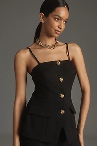 Maeve Strapless Twofer Jumpsuit