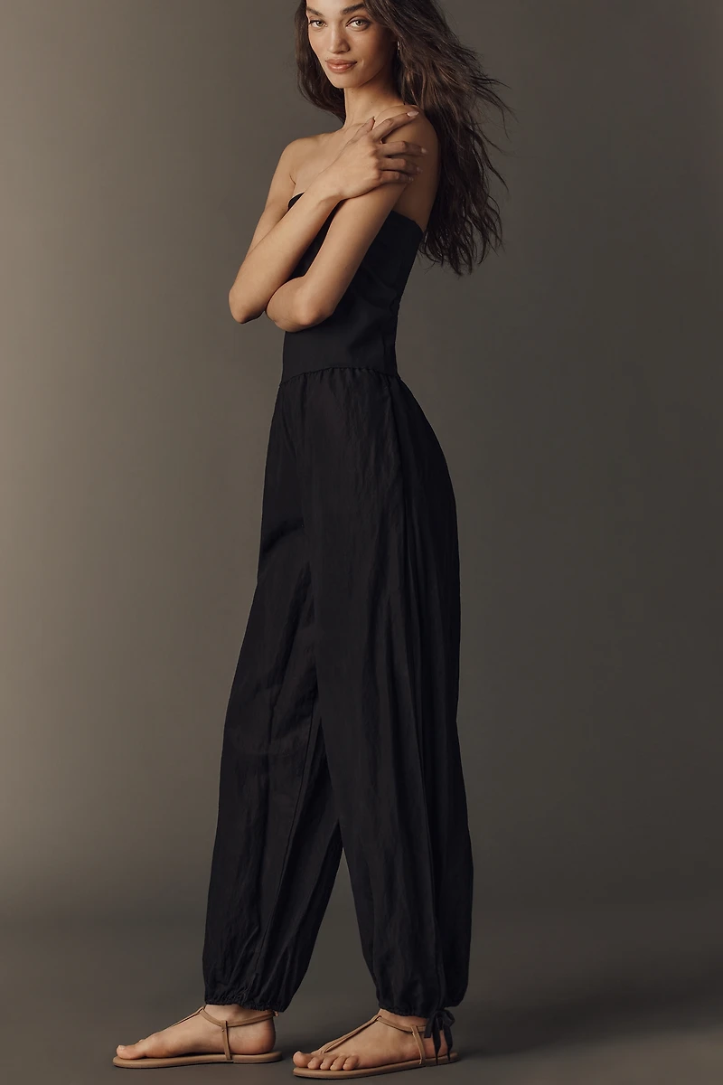 Maeve Strapless Twofer Jumpsuit
