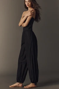 Maeve Strapless Twofer Jumpsuit