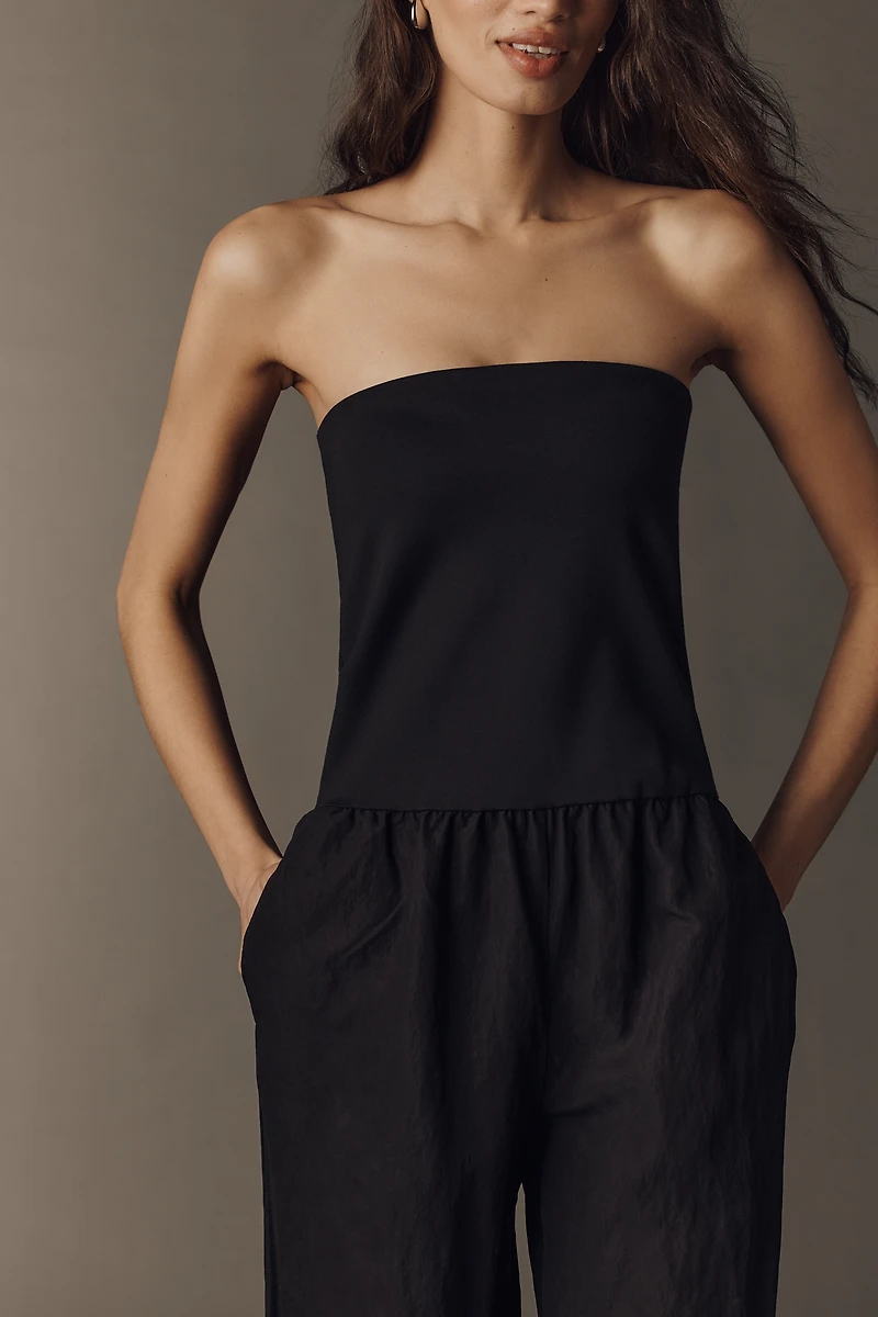 Maeve Strapless Twofer Jumpsuit
