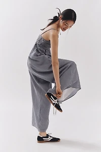Hutch The Mabel Gingham Sleeveless Wide-Leg Jumpsuit