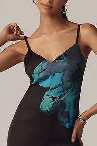 Hutch Satin Printed Jumpsuit