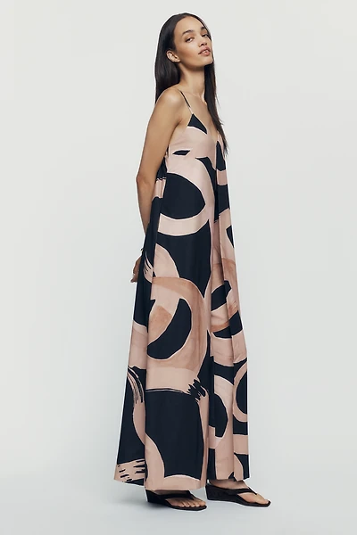 Hutch Printed Wide-Leg Jumpsuit
