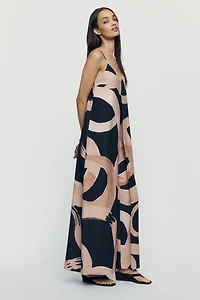 Hutch Printed Wide-Leg Jumpsuit