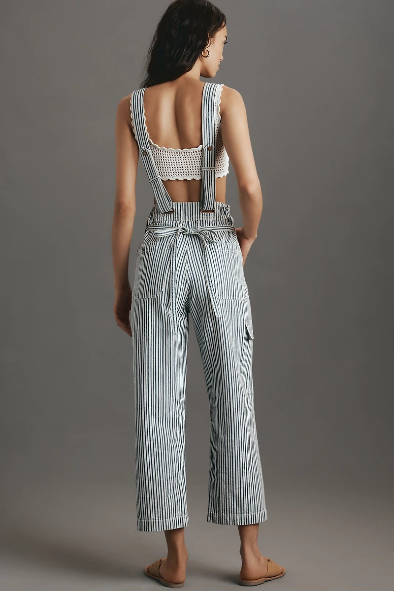 Pilcro Low-Front Cotton Overalls