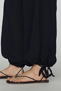 By Anthropologie Pintuck Smocked Jumpsuit