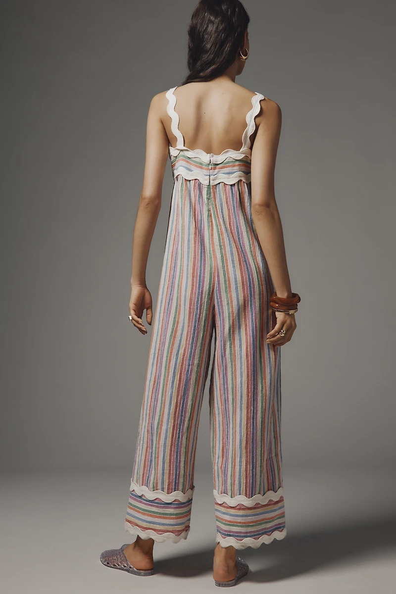 Saylor Brinlee Stripe Jumpsuit