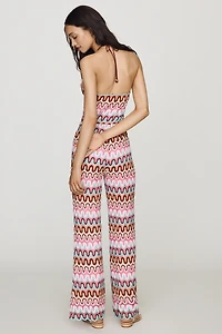 Saylor Keegan Crochet Jumpsuit