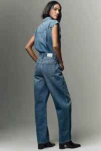 Pistola Ace Sleeveless Barrel-Leg Jumpsuit