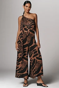 By Anthropologie Hardware Waistless Jumpsuit