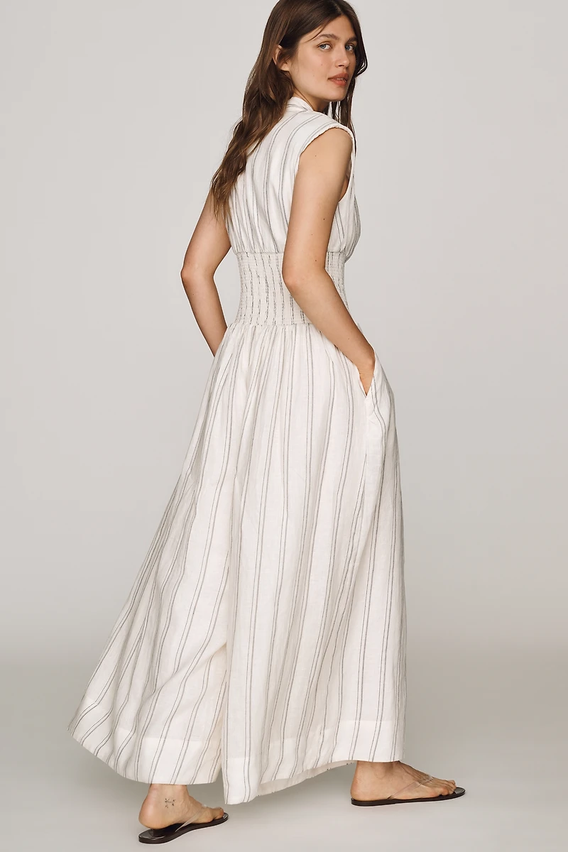 By Anthropologie Tommie Linen Jumpsuit