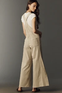 Adi Flare Denim Overalls by Pilcro