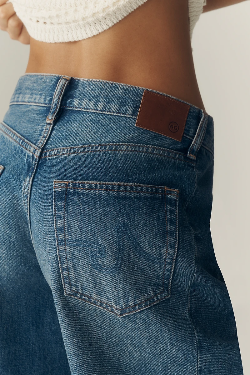 AG Hattie Cotton Denim Shorts